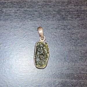 925 moldavite  Pendant